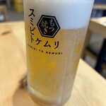 Sumibito Kemuri Ikebukuro Ten - ✖️ジョッキが汚くて泡が美味しくない