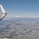 ダイヤモンド・プレミアラウンジ - 参考　この後乗った飛行機から富士山がキレイに見えました