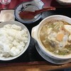 まんぷく - 料理写真:ホルモン鍋定食（1,050円）