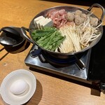 Yakei Private rooms Izakaya Akane Kaihinmakuhari Eki Mae Ten - ◼️食べ放題◼️鶏すき焼き鍋