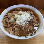 とらや - 肉とら（650円）税込※うどん、冷【令和6年07月31日撮影】