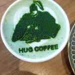 hug coffee Shizuoka Shi Rekishi Hakubutsukan Ten - 家康抹茶ラテ