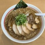 Chuka Soba Rokushin - 背脂かつお中華そば(チャーシュー増し)