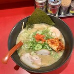 Tokusei Ramen Daichu Hon Ten - 大中バラ（並）