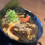 Chuka Soba Sakura Tei - わるにゃんこ将軍ブラック醬油ラーメン