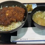 安達太良サービスエリア(上り線) フードコート - 料理写真:ソースカツ丼