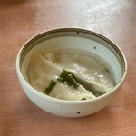 宇都宮餃子 さつき  - ゆずスープ餃子