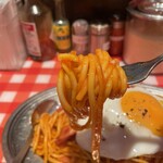 Spaghetti no Pan Cho Okachimachi Ten - 少し太麺で、麺はやからめ