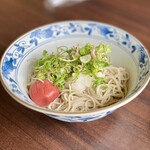 Soba no Sato Abuzaka - おろしぶっかけそば（＋３３０円）