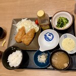 Yume An Ooimatsuda Ten - ２枚アジフライ定食ご飯少なめ1297円