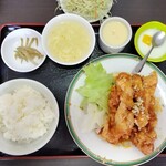 中華料理 桃源 - 料理写真:大判油淋鶏