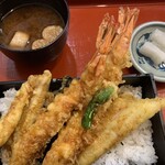 さかなや食堂うお活鮮 - 料理写真:揚げたて天ぷらのお重