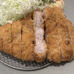 とんかつや - ロースカツ定食 （ 岩中：いわちゅう ）　１９００円　(2024/08)