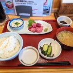 食事処 たむら水産 - 刺身の朝ごはん