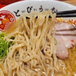 Yakiago Niboshi Ramen Tobiuo - 中太もっちり麺