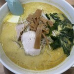 青森みそカレー牛乳ラーメン かわら - 