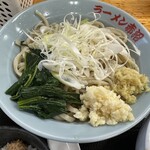 Ramen Akanuma - 【2024.8.8(木)】担々つけ麺（並盛・300g・ミニそぼろご飯）1,200円の麺