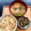 Ginza Sanada SIX - 炊き込みごはんと味噌汁そして小鉢 202408