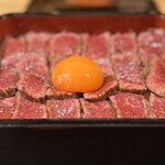 Steak Ju Senmon Ten Asayake no Ushi - 和牛レアステーキ重