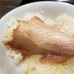 Bushikotsu Men Taizo Ikebukurosohonten - 肉巻きご飯。