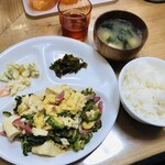 さつき食堂 - ♪ ゴーヤチャンプル定食 ¥900