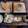 和食処 まるきち - 料理写真:ロースかつとそばのセット