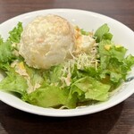 CoCo Ichiban Ya Kagawa Kokubunji Ten - まず、ポテトサラダ到着