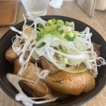 らぁめん蓮華 - 肉めし380円