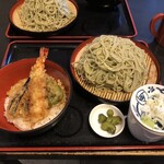 Jindaiji Monzen Soba Honpo - 天丼そばセット