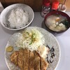 Tonkatsu no Hidaka - ロースかつ定食1200円