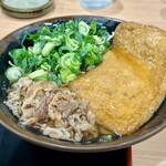 どんどん - 料理写真:肉きつねうどん