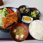 Otagawa Kakimaruya - アジフライ定食・ご飯大盛