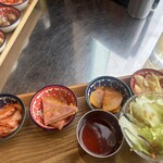 韓国料理 ホンデポチャ - 付け合わせ