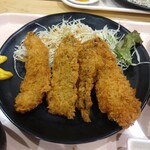 トン's キッチン - 料理写真:あごフライ定食　1200円