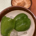 Yaruki Sakaba Atore Shinurayasu Ten - ピーマンそのまま味噌つけて食ってもよし 100円