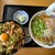 ドライブイン ミッキー - 料理写真:豚キムチ丼ラーメンセット￥1250
          by masakun 