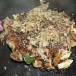 Okonomiyaki Kanto - お好み焼き完成