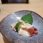 Sushi Mashio - 北寄貝の炙り