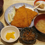 Sachi Fukuya Hankyu Nishinomiya Gardens Ten - アジフライ定食