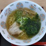 Kameyama Parking Area (Nobori Sen) Gaisetsu Shop - あおさ塩ラーメン