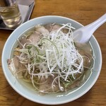 Teuchi Ramen Tawaraya - ネギチャーシューメン（アップ）