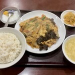 Mikoen - 豚肉とキクラゲ玉子炒め　990円(税込)