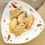 Washoku Mendokoro Sagami Rubitto Park Okazaki Ten - 自慢の手羽先タレ5本　650円