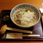 Ginza Kiya Beans Akabane Ten - 黒豚うどん。