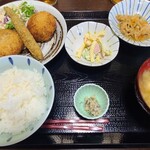 Hayabusa - 日替わり定食(わさびコロッケ)