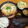 ひさし - 料理写真:かつ鍋定食 