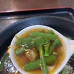 中華料理福泉餃子 - スープは澄んだ醤油味