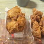 炭火焼鳥 杉の屋 - 以前のから揚げ。衣もサクサクで身がぷりぷりでした。