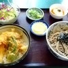 そば処たちばな - 料理写真:いか天丼セット