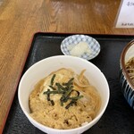 Soba Sen - ミニ玉子丼アップ